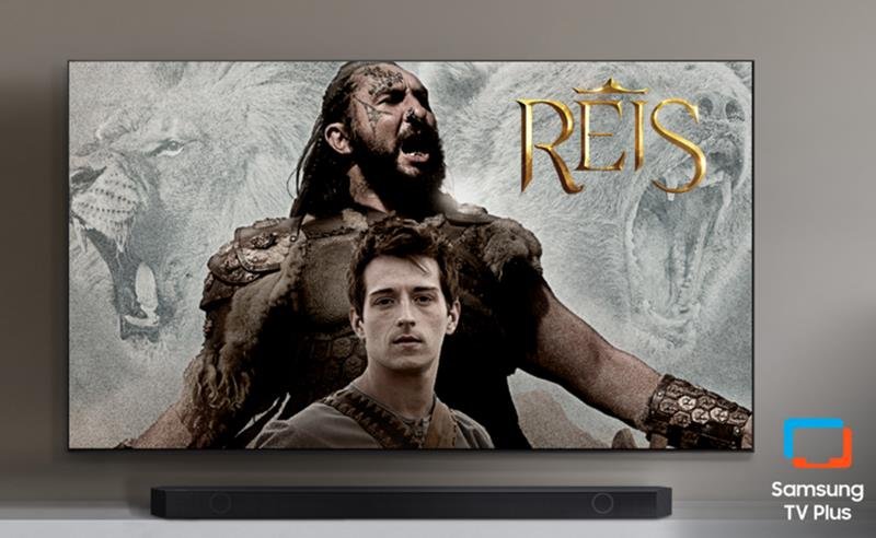 Samsung TV Plus lança canal dedicado à novela Reis e amplia oferta de conteúdos gratuitos com temática histórica e espiritual