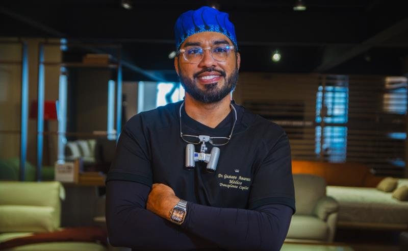 Técnica de transplante capilar com fio longo amplia opções para pacientes, destaca Dr. Gustavo Amarante