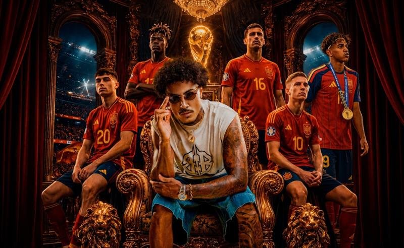Hit de MC Livinho embala festa de Lamine Yamal e da seleção espanhola após conquista da Copa do Mundo de 2026
